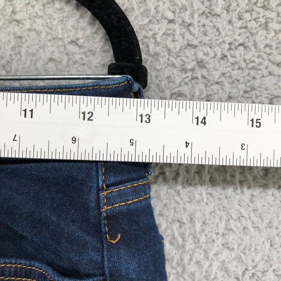 Boden Womens Trafalgar Straight Leg Jeans Size 4P Blue Dark Wash Mid Rise - Picture 10 of 12